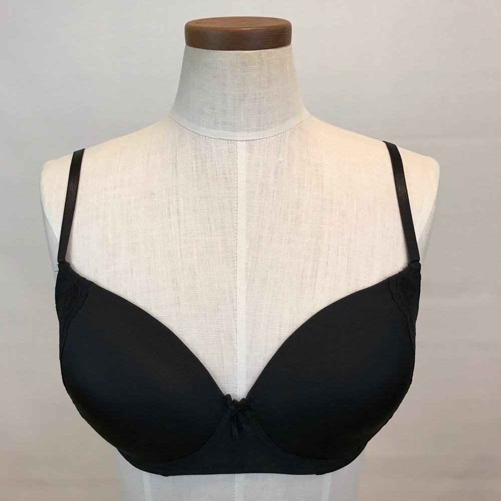 Simply Styled Women’s, Wire Free, Black Bra